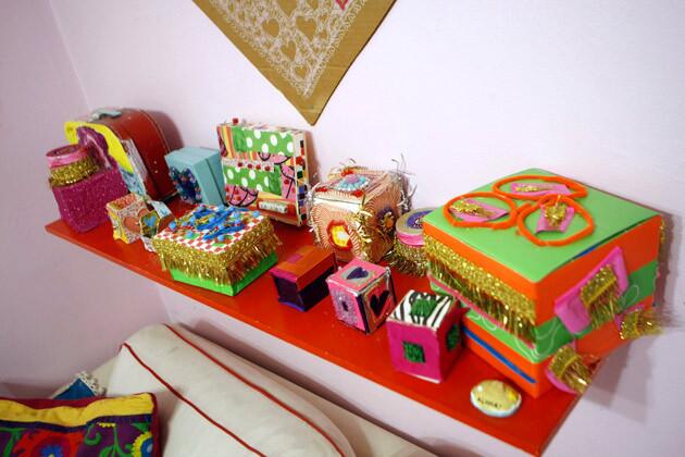 Artist Emily Green's kid party