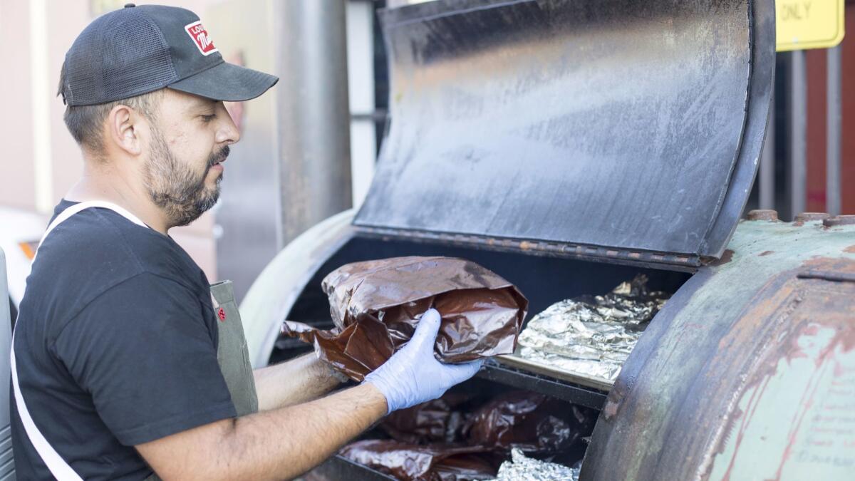 Andrew Muñoz, owner of Moo's Craft Barbecue.