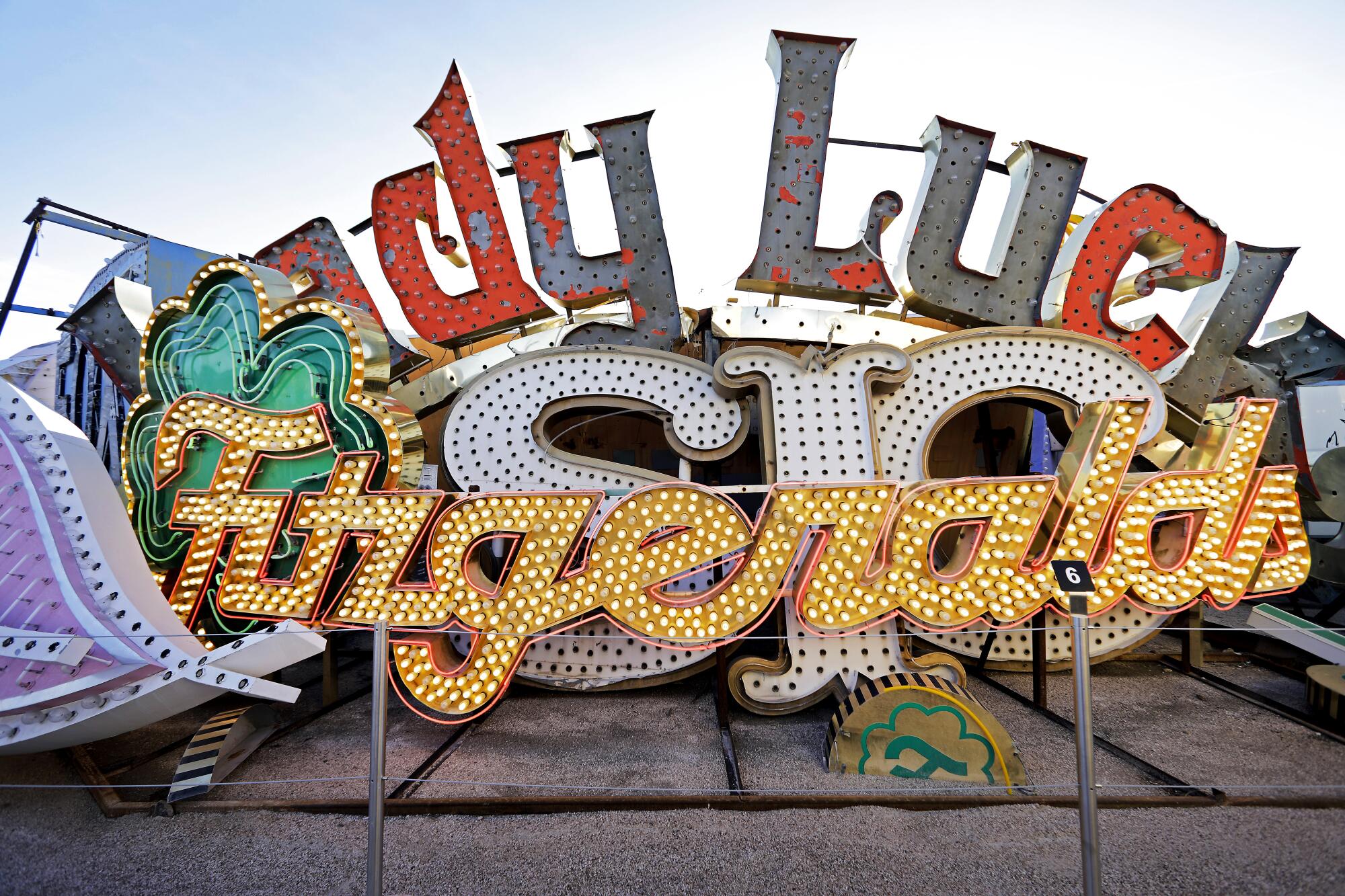 The Neon Boneyard at the Neon Museum