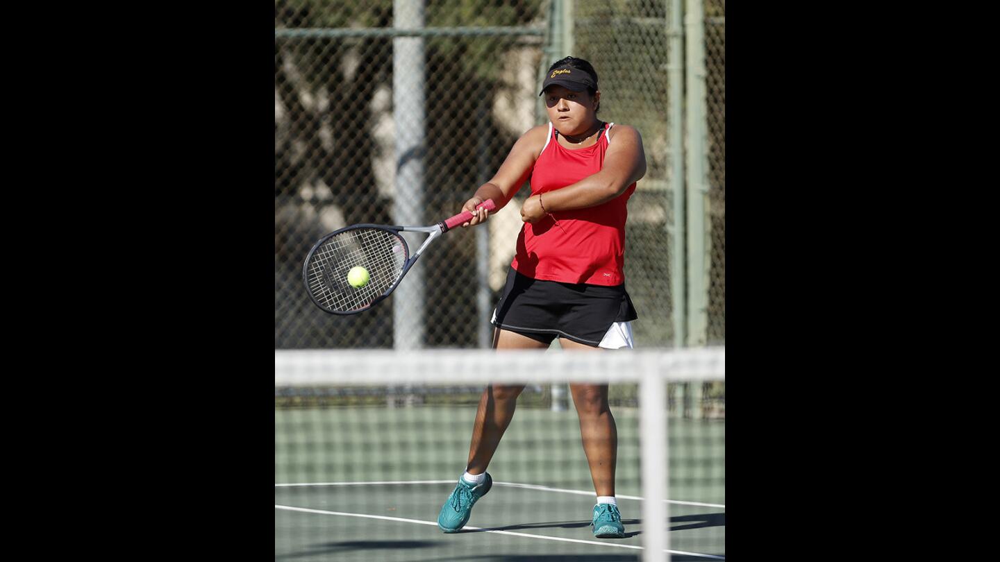 Photo Gallery: Battle for the Bell girls' tennis