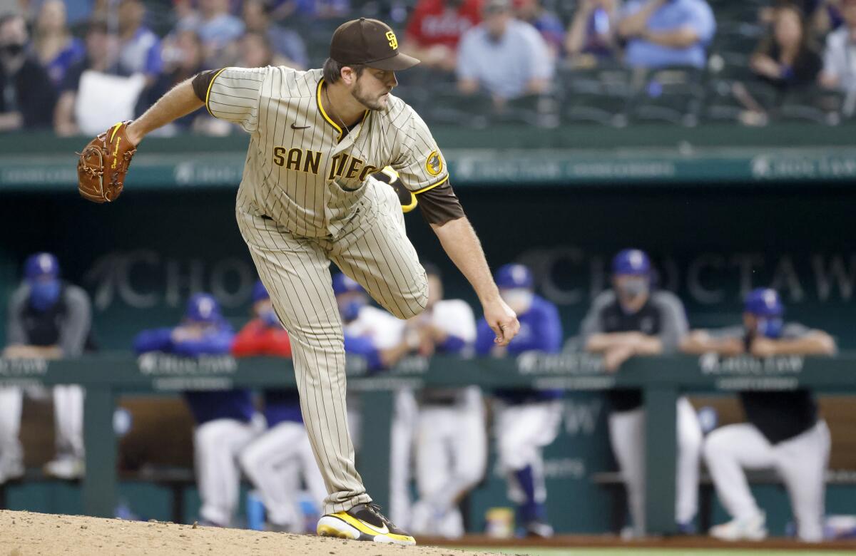 The Padres' Drew Pomeranz 