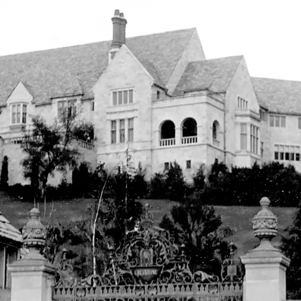 Greystone Mansion exterior.