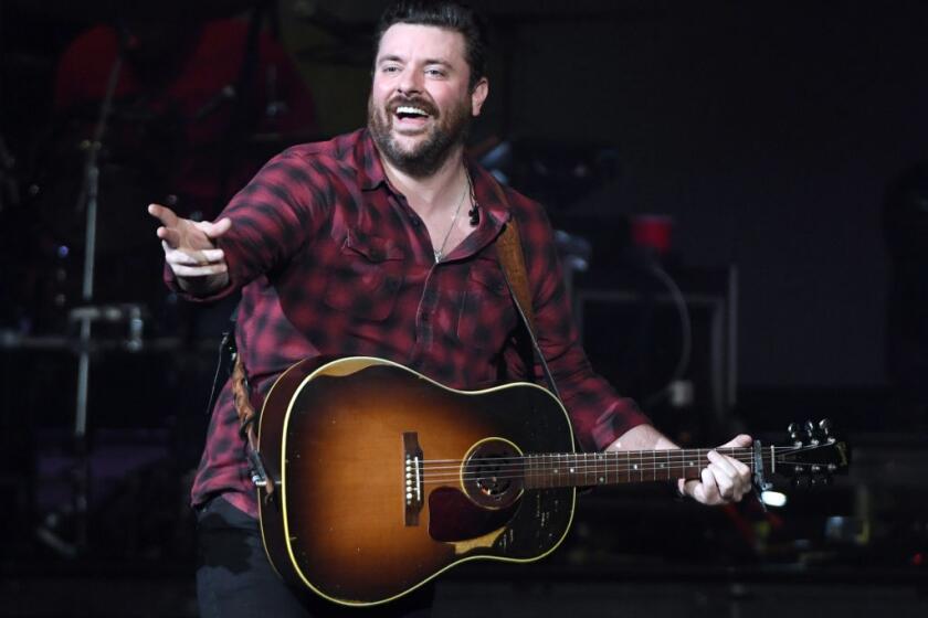 LAS VEGAS, NEVADA - AUGUST 17: Singer/songwriter Chris Young performs during a stop of the Raised on Country World Tour 2019 at MGM Grand Garden Arena on August 17, 2019 in Las Vegas, Nevada. (Photo by Ethan Miller/Getty Images)
