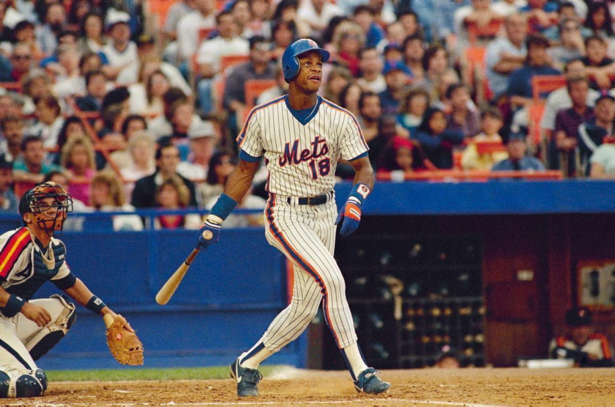 Darryl Strawberry in his New York Mets heyday