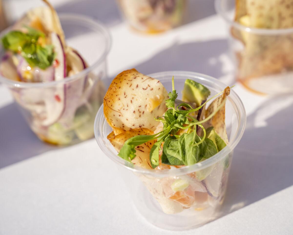Donors and their chef partners will create unique appetizers for the App-Off Finale.