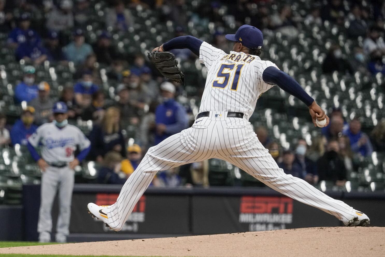 Congratulations to Freddy Peralta and - Milwaukee Brewers