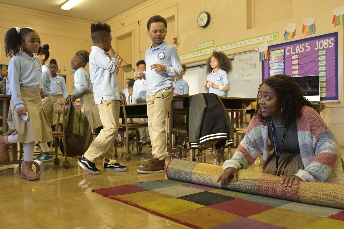 Quinta Brunson in "Abbott Elementary" on ABC.