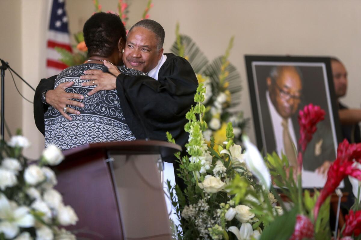 Hundreds say goodbye to Rev. George Walker Smith, one of San Diego's ...