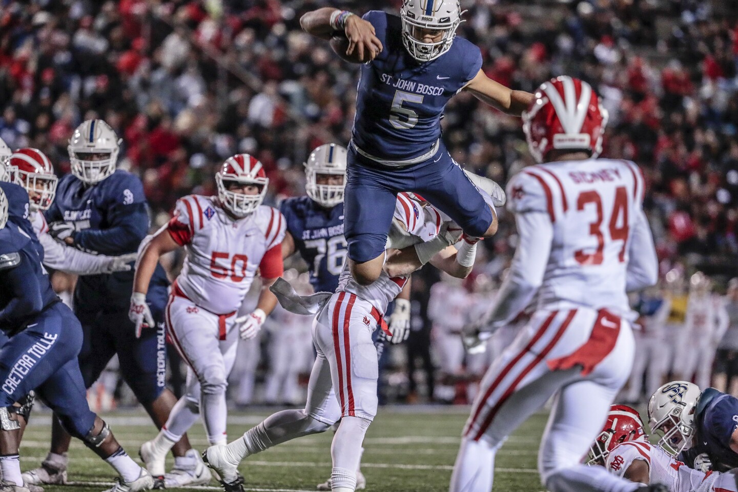 Photos St. John Bosco vs. Mater Dei in Division 1 title game Los