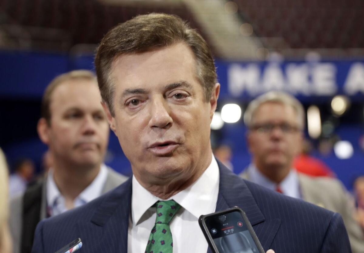 A federal judge ordered former Trump campaign manager Paul Manafort jailed after allegations of witness tampering.