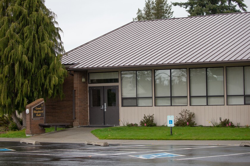 Members of the Skagit Valley Valley rehearsed in this church hall