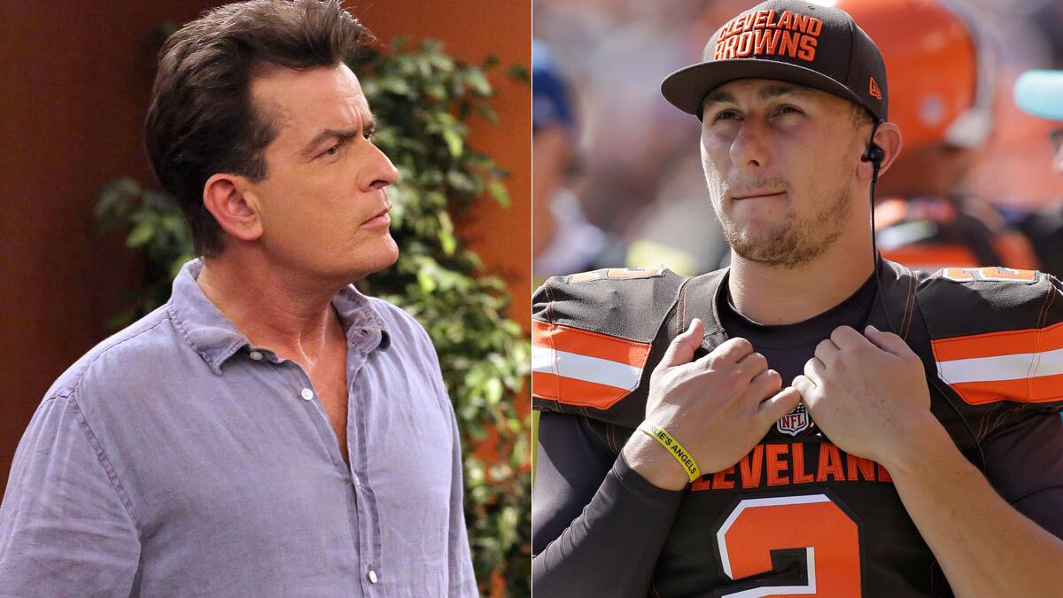 Charlie Sheen Offers Words of Wisdom To Johnny Manziel