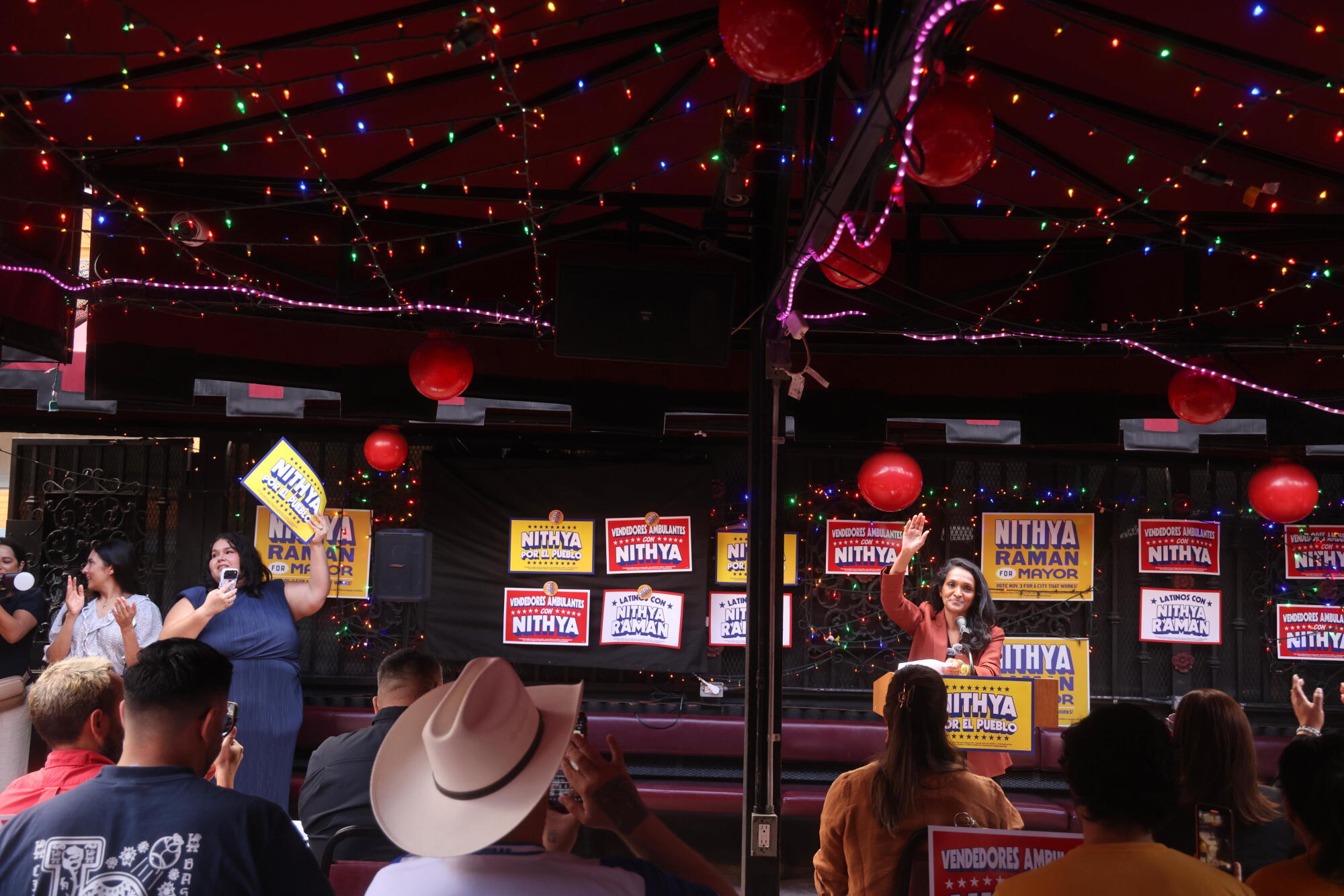 Nithaya Raman Raman's big lead in L.A. mayoral poll puts pressure on Bass - Los ...