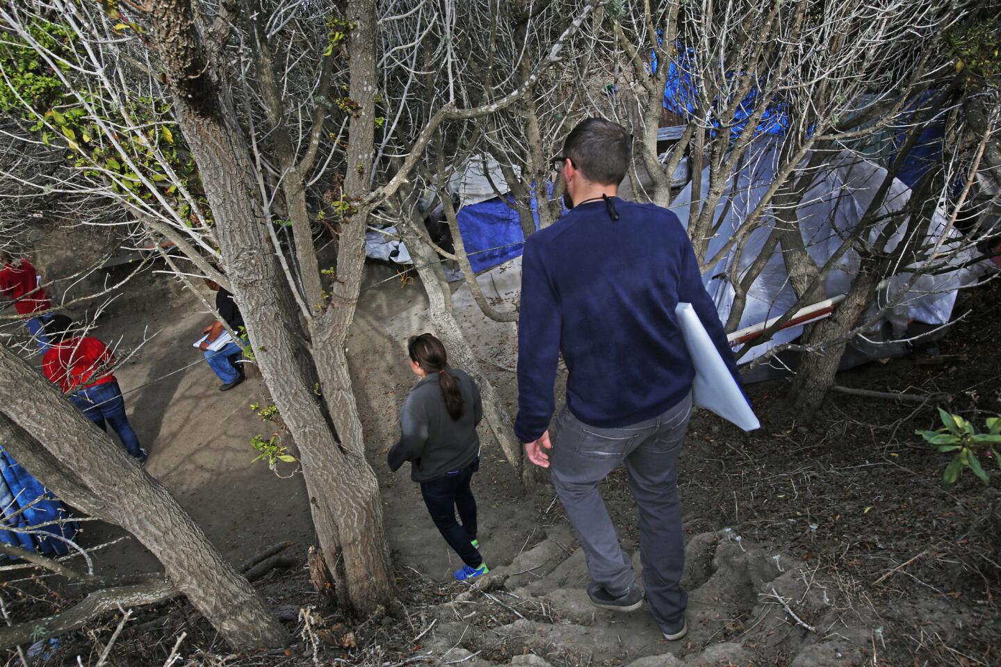 Oxnard homeless camp