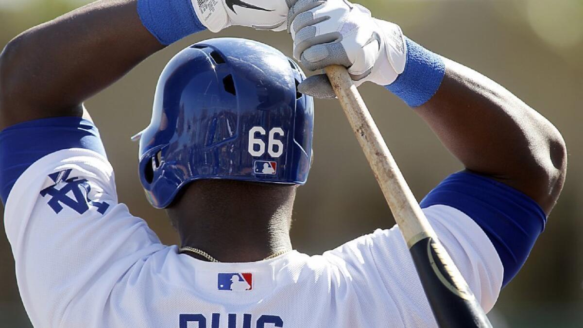 Something else for the Dodgers to consider about Yasiel Puig - Los Angeles  Times