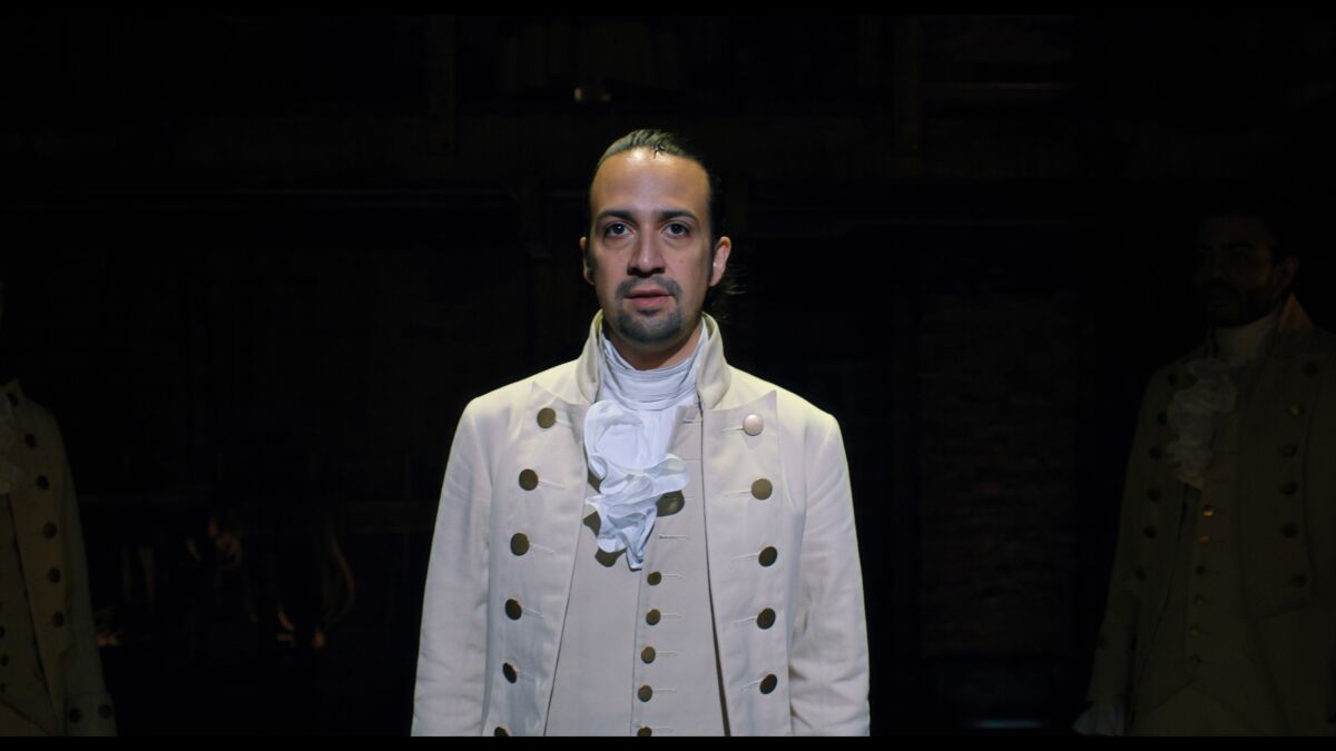 The director of "Hamilton" made key decisions to properly preserve Lin-Manuel Miranda's musical on film.
