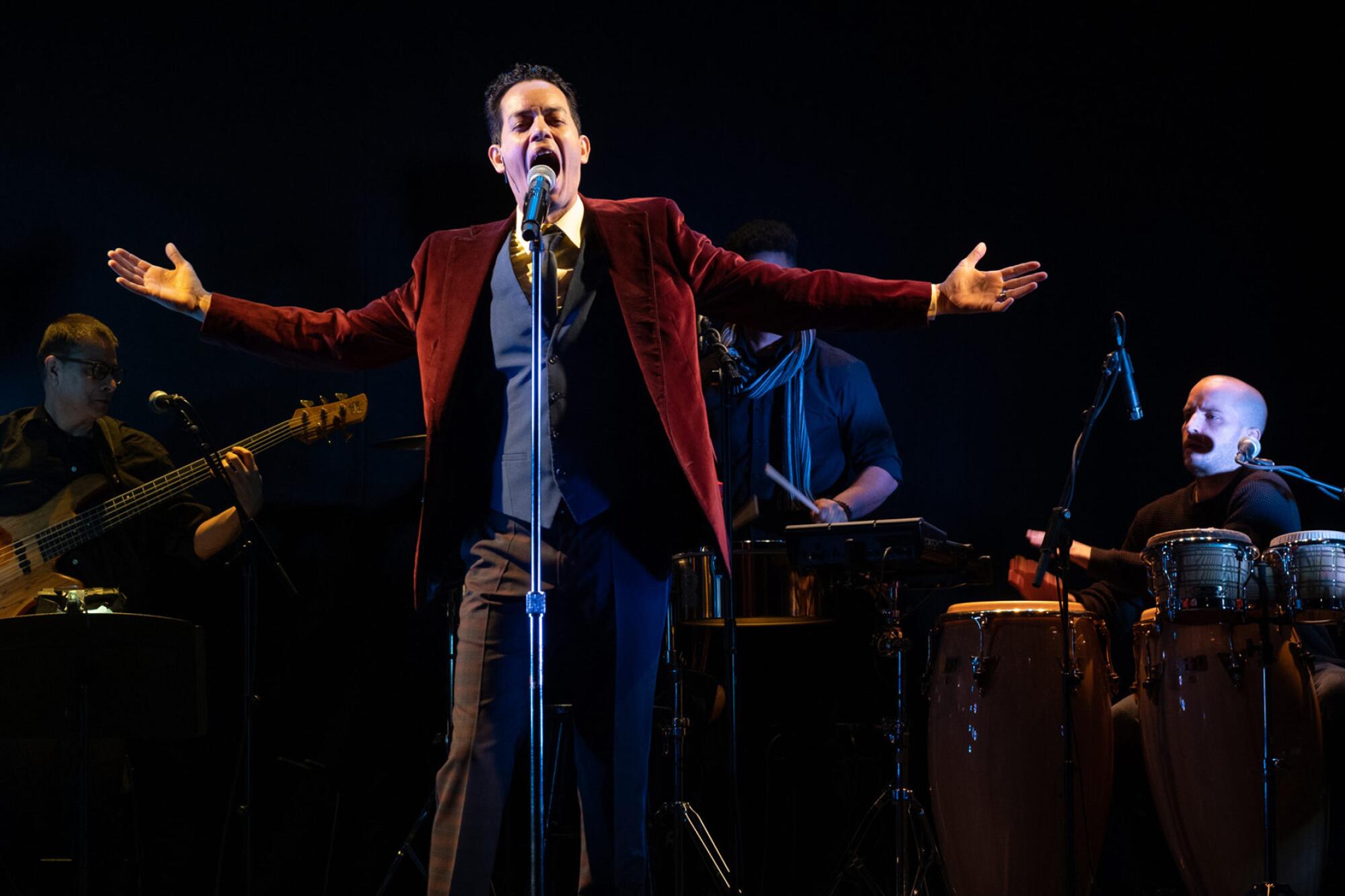 Flaco Navaja en una escena de "Evolution of a Sonero".