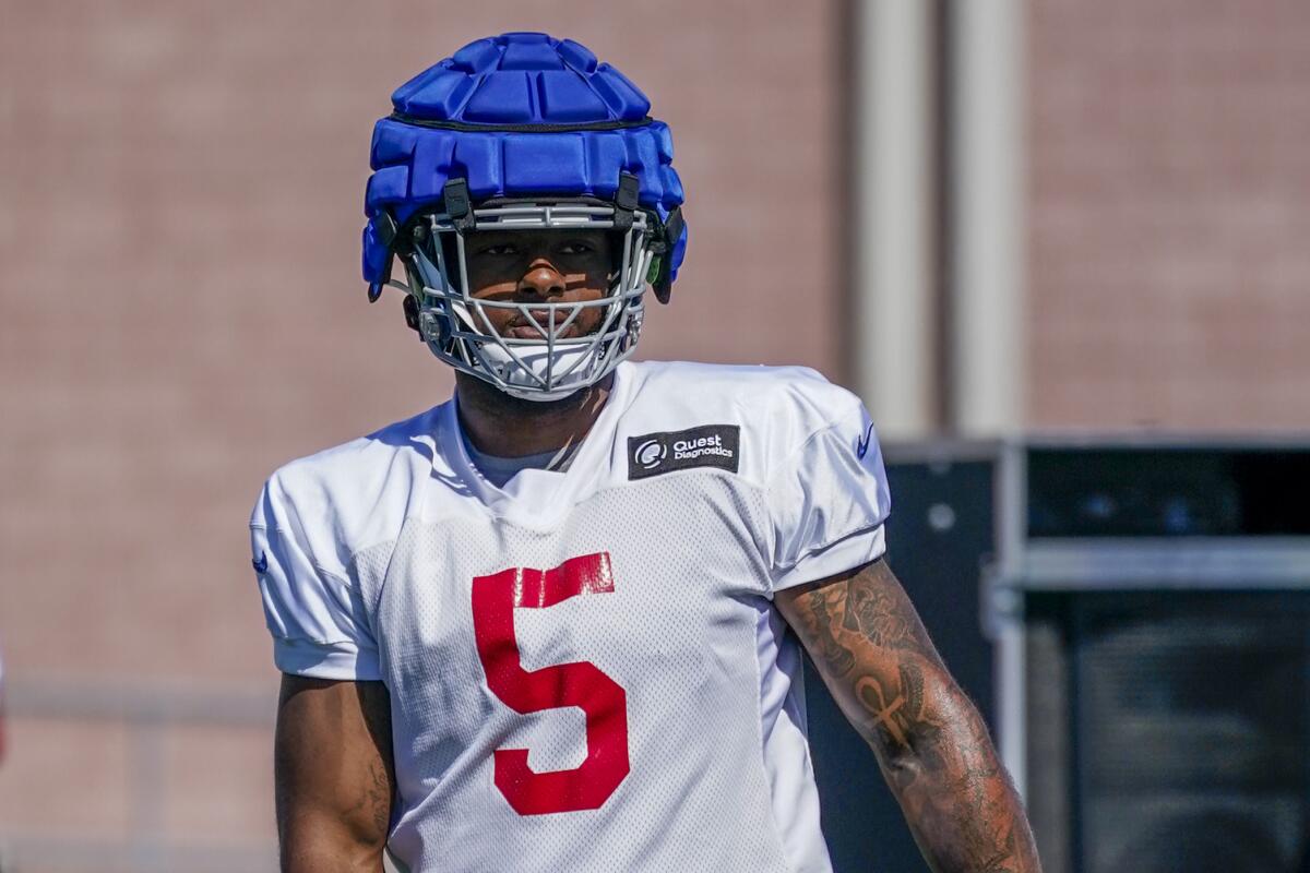 New York Giants NFL Star Kayvon Thibodeaux Shares His Workout