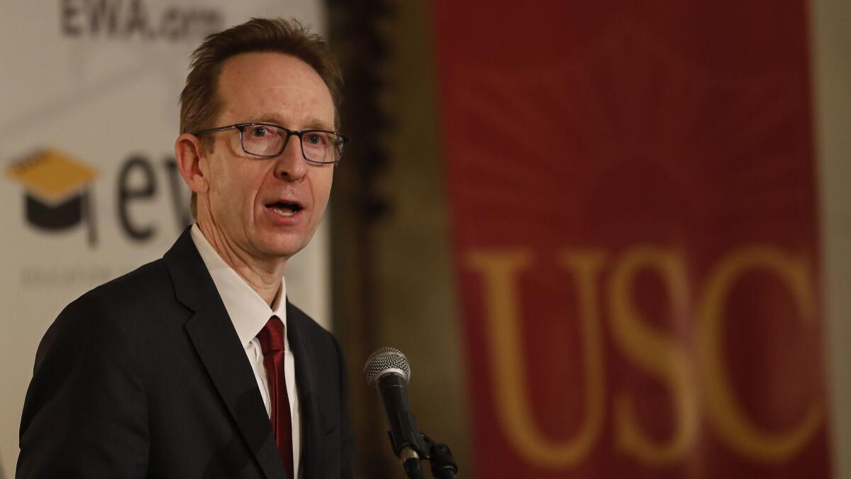 USC announced Tuesday that Provost Michael Quick, the university's top academic officer, will leave his post this summer and return to teaching. Quick had been a close advisor to former President C.L. Max Nikias.