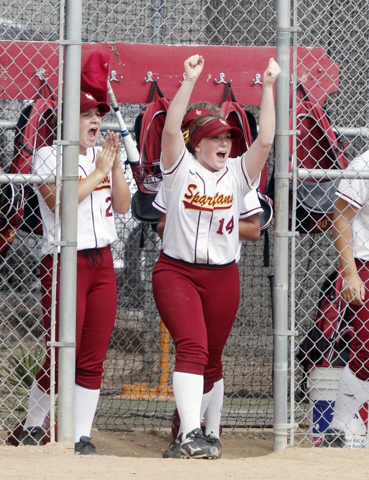 Photo Gallery: La Canada softball wins CIF playoff against West Valley