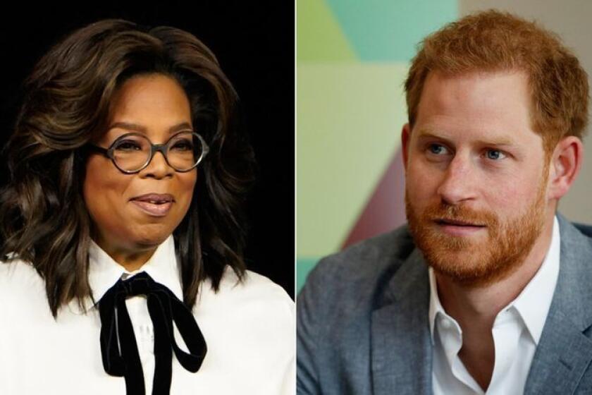 Oprah Winfrey y el príncipe Harry de Gran Bretaña se han asociado con Apple para una serie de documentales sobre salud mental.