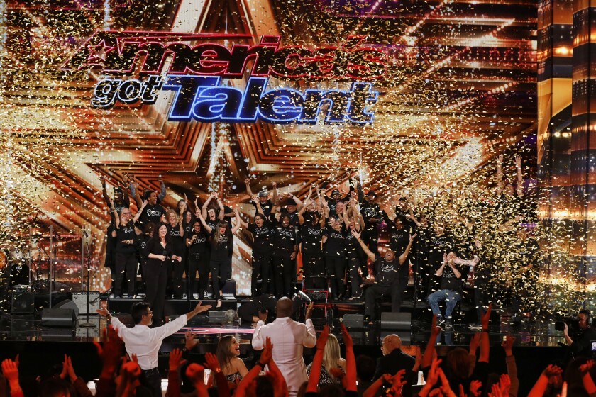 Voices of Our City choir earned a Golden Buzzer on America's Got Talent on Tuesday night, advancing the San Diego group to final shows late in the season.