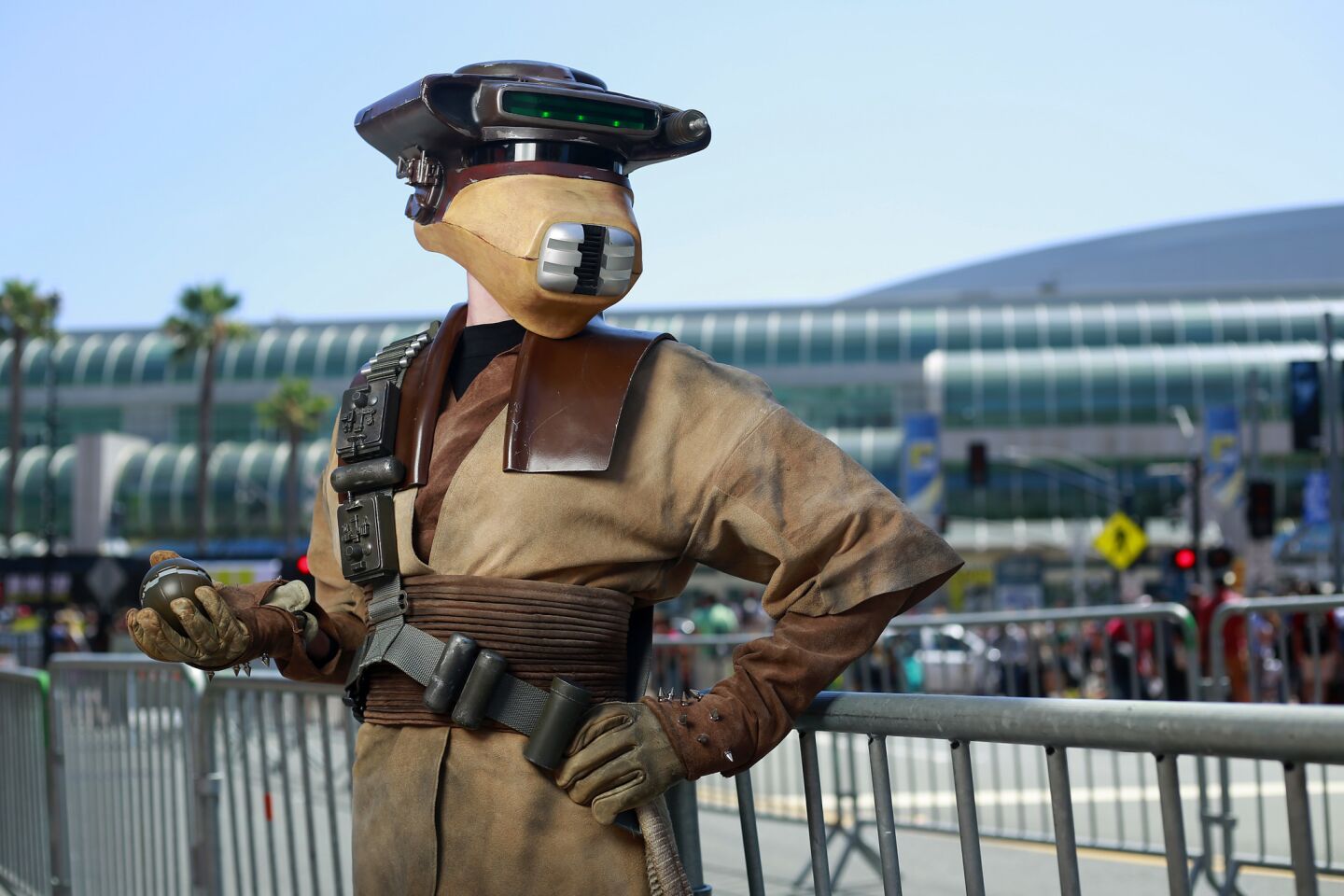Jeanne Justice of San Diego as Boushh from "Star Wars."