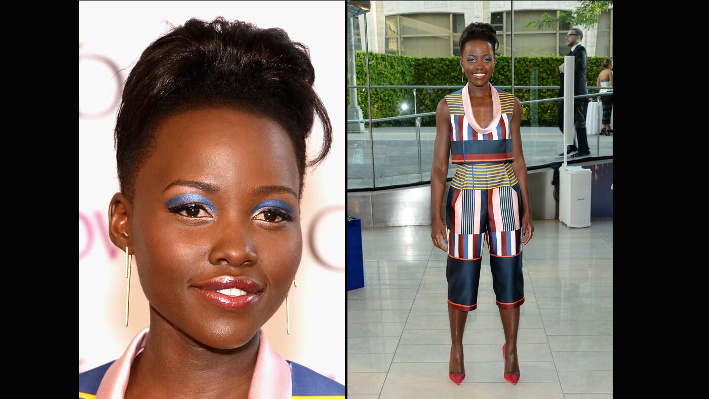 Oscar winner Lupita Nyong'o wore this pants outfit by Suno.