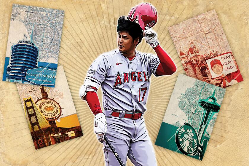 Shohei Ohtani officially is a free agent and is expected to draw interest from the Dodgers and other teams.