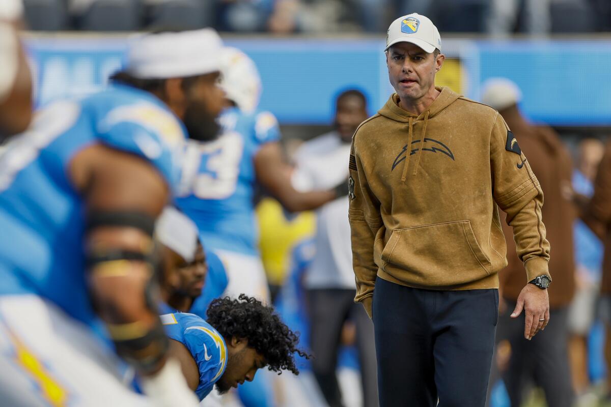 Chargers Defense Leaders Defend Coach Brandon Staley Los Angeles Times chargers-defense-leaders-defend-coach-brandon-staley-los-angeles-times