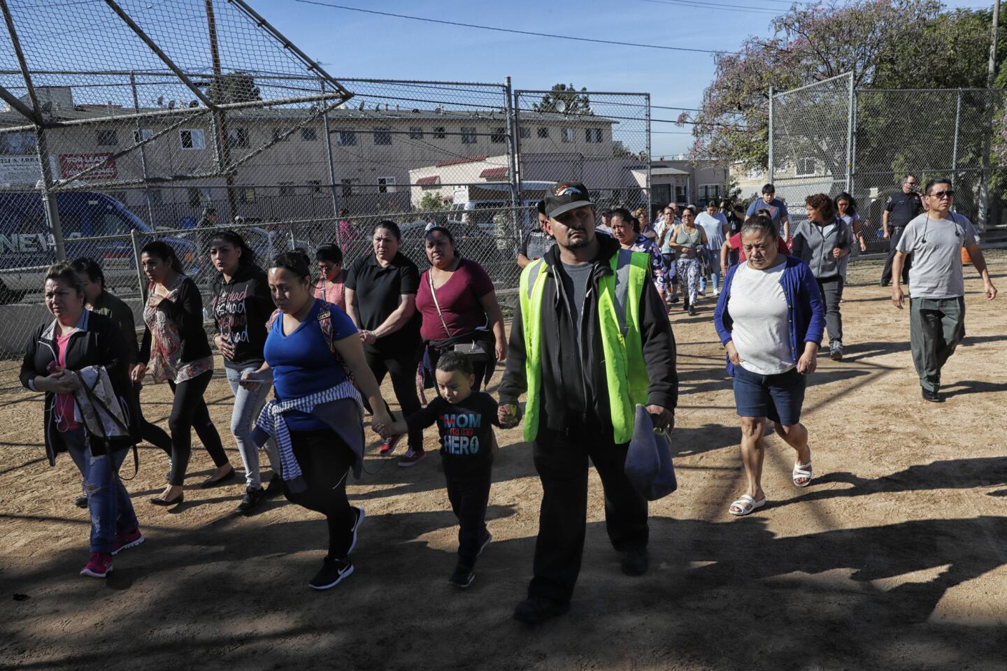 School shooting at Sal Castro Middle School