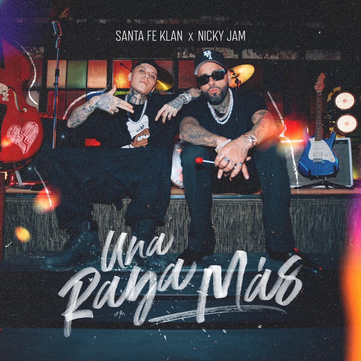Santa Fe Klan y Nicky Jam unen su estilo en "Una raya más".