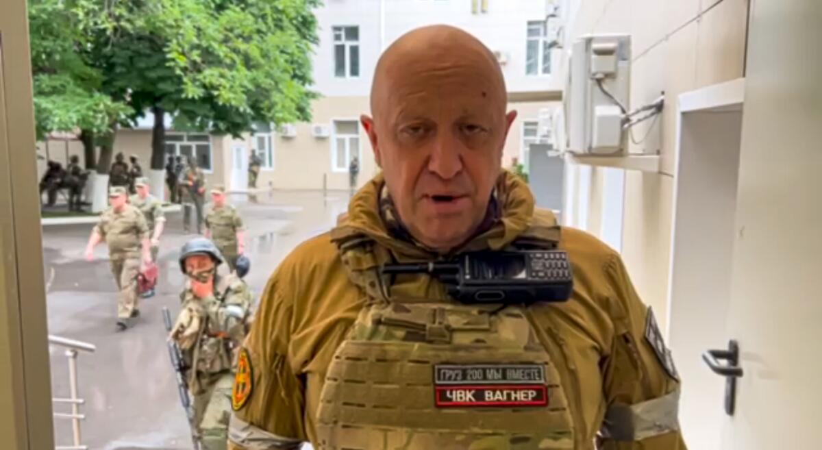 Yevgeny Prigozhin, head of mercenary group Wagner