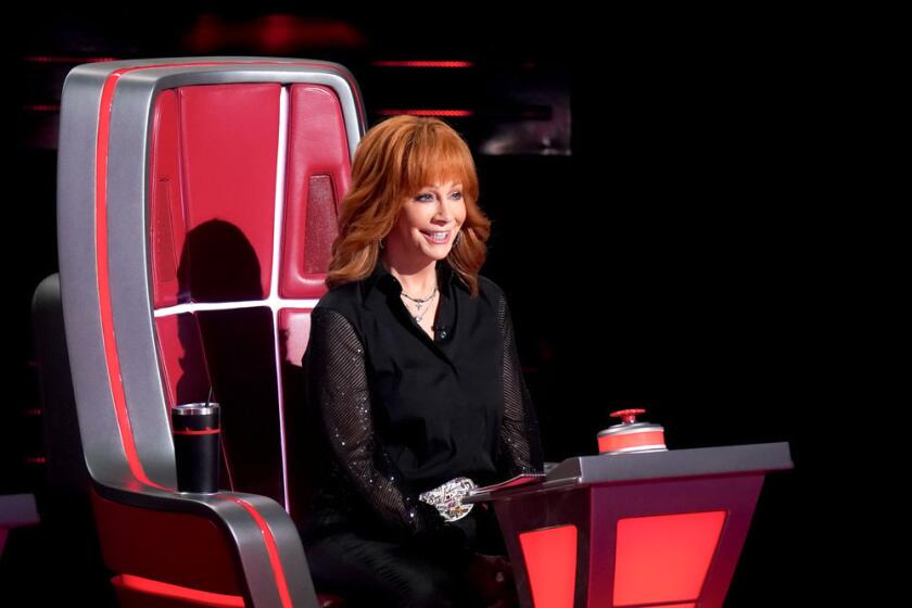 THE VOICE -- "The Blind Auditions" Episode 2401 -- Pictured: Reba McEntire -- (Photo by: Tyler Golden/NBC)