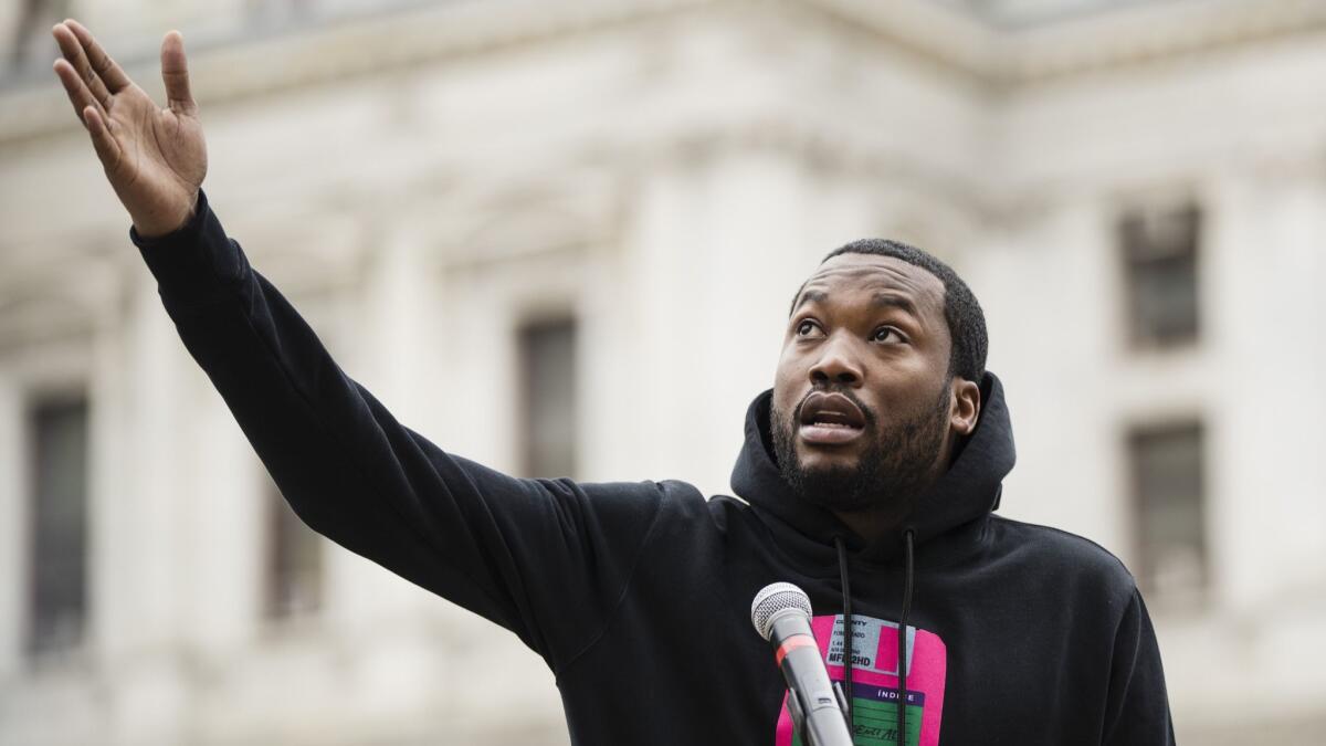Rapper Meek Mill accused the Cosmopolitan Las Vegas of racism when it barred him from entering the resort on Saturday.
