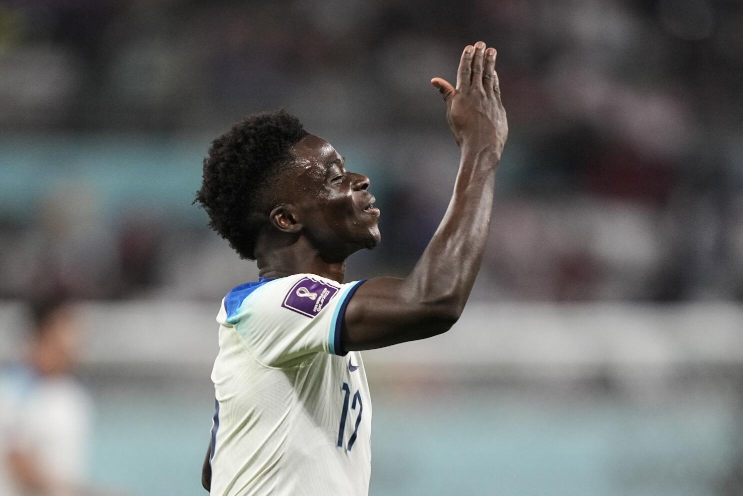 Saka, Rashford help England rout Iran 6-2 at World Cup - The San Diego  Union-Tribune