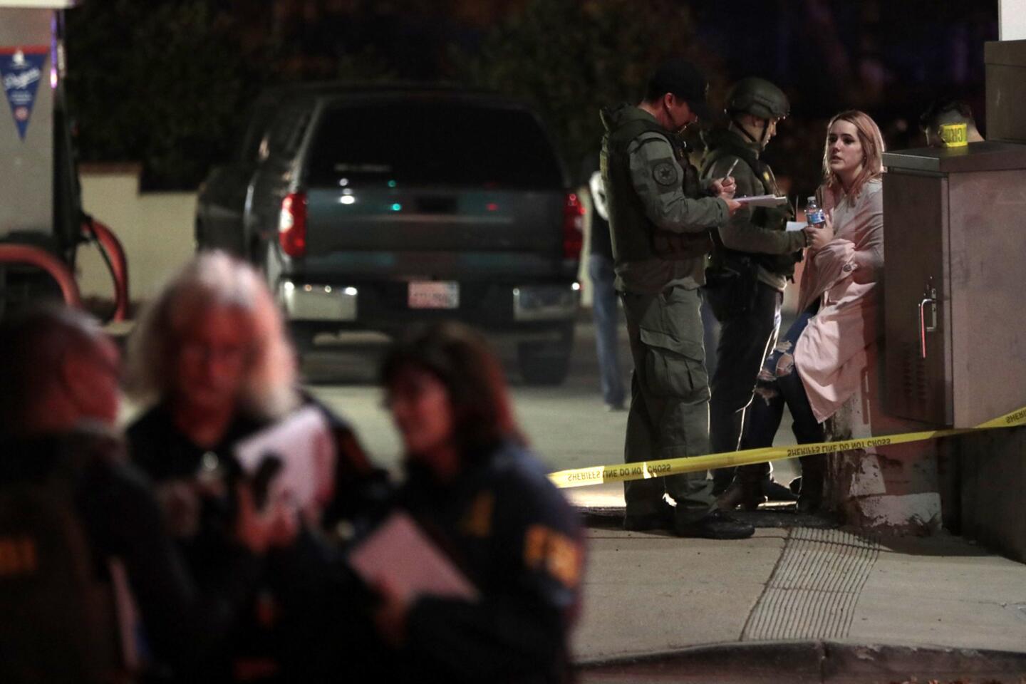 Thousand Oaks shooting leaves 12 people dead and 18 injured - Los
