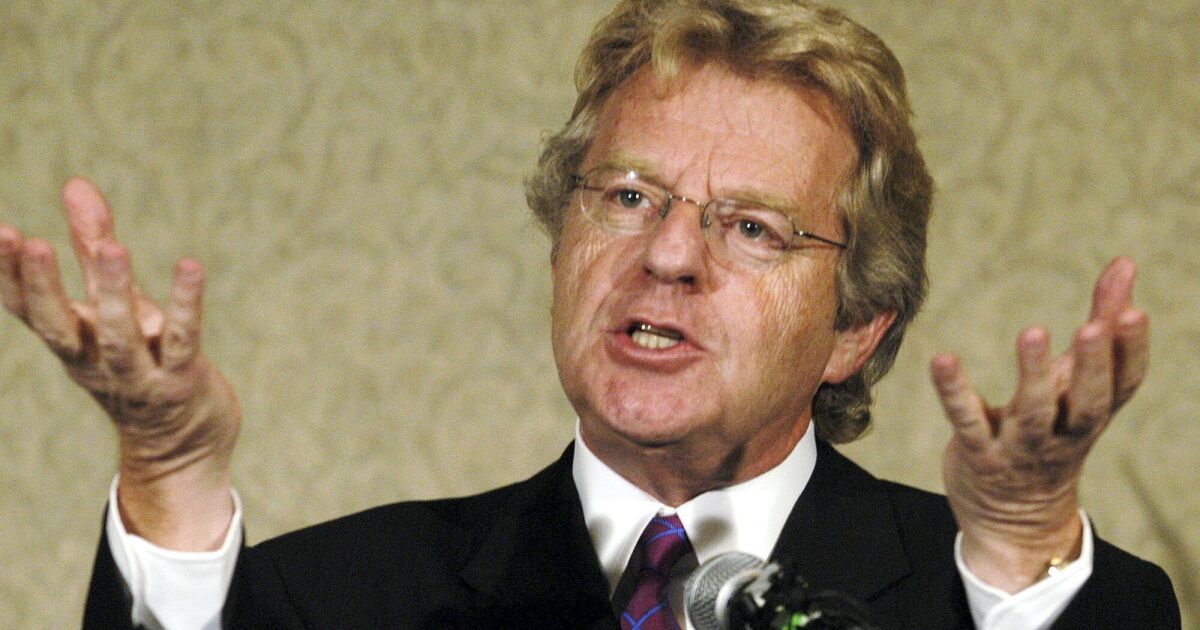 Final thought: Love him or loathe him, Jerry Springer was millennials’ ‘babysitter’