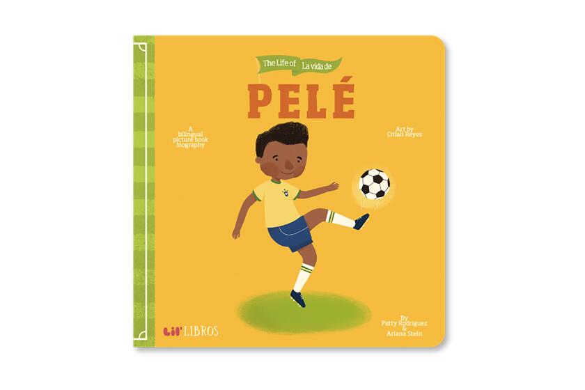Arte de portada para Pelé cortesía de Lil' Libros