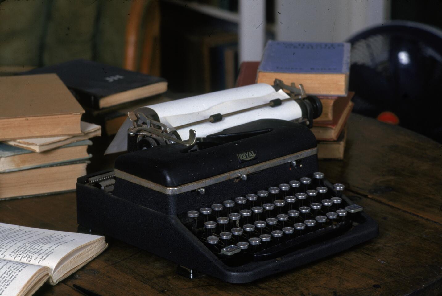 Ernest Hemingway's typewriter