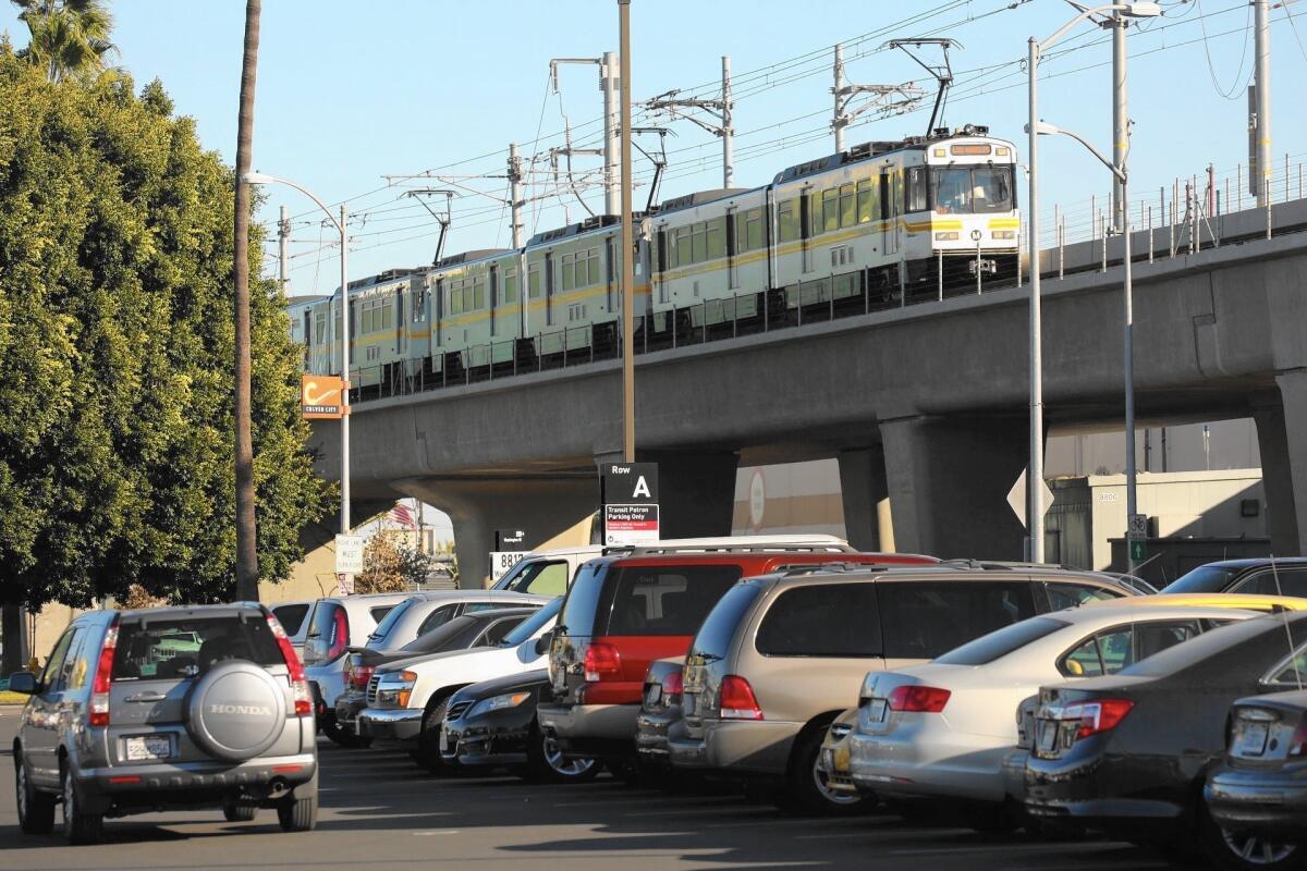 Beneath the anticipation of the Metro Expo Line's arrival on the Westside is a lingering concern: Parking. Four of the seven new Expo Line stations will not have dedicated spaces for transit riders.