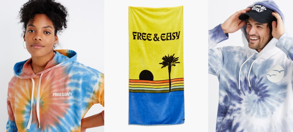 Selections from Free & Easy X Madewell's L.A.-influenced capsule collection.