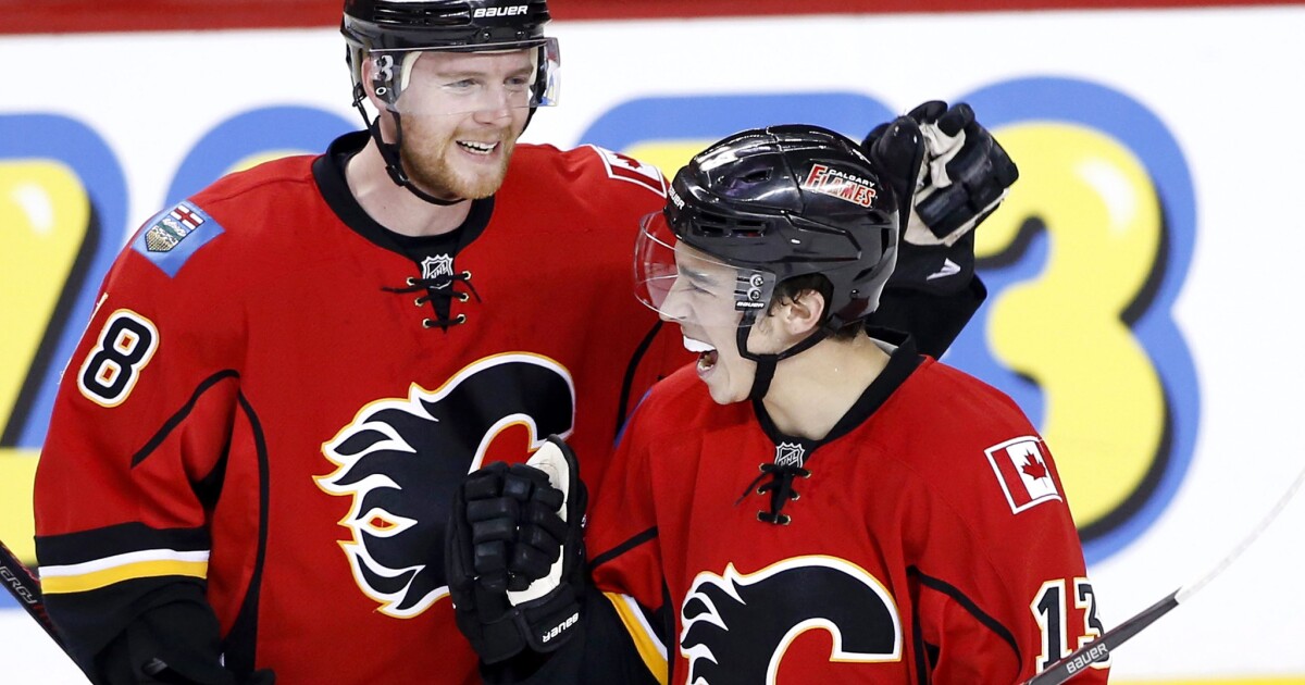 Flames' Johnny Gaudreau gives credit to family for his success on ice