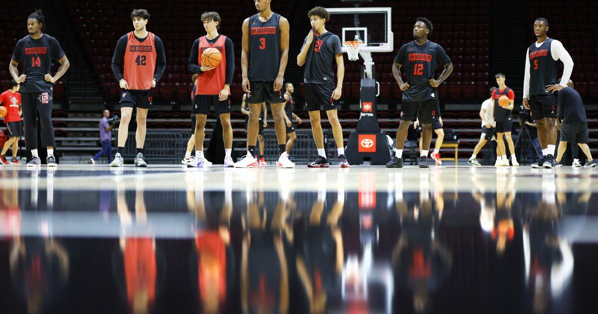 Men's Hoops Don Nike N7 Uniforms vs. Saint Mary's - SDSU Athletics