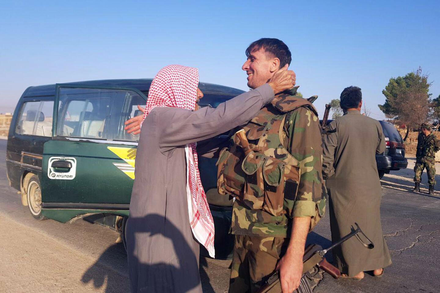 Syrian army units enter Tal Tamr