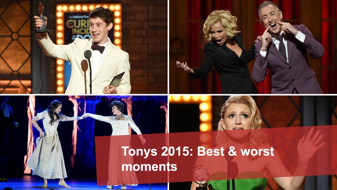 Click through for a look at some of the best and worst moments from the 2015 Tony Awards.