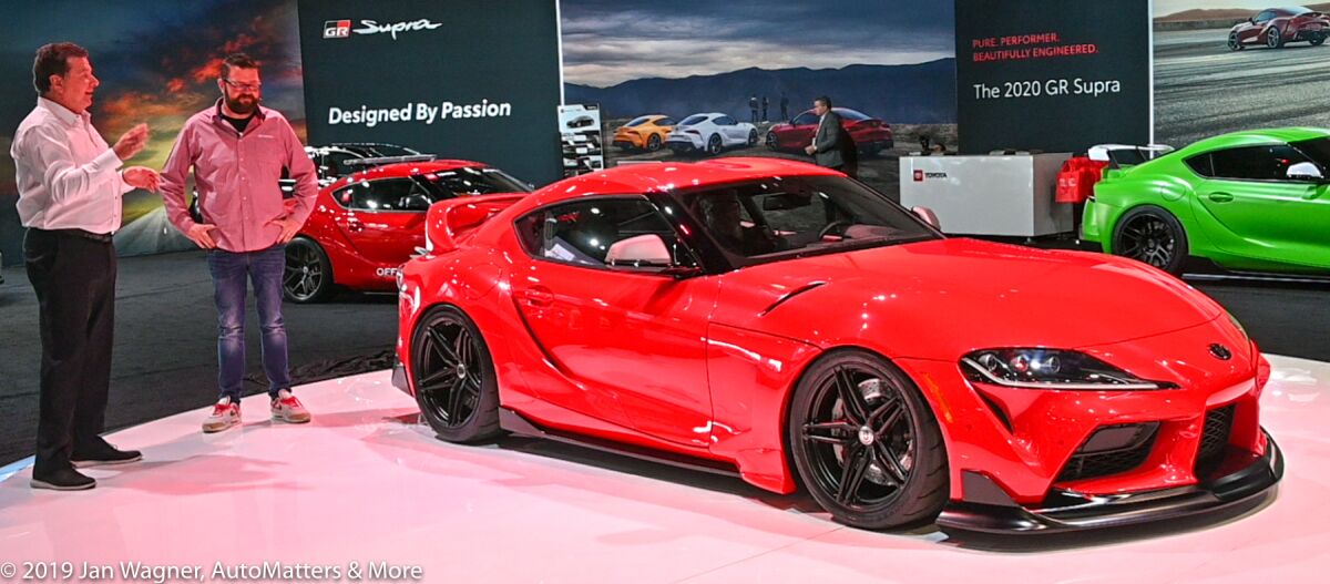 GR Supra at the SEMA Show
