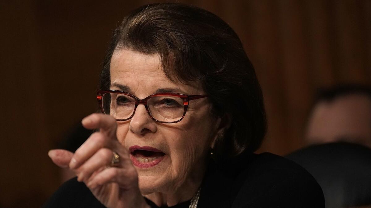 Sen. Dianne Feinstein has expressed reservations about Haspel's nomination to lead the CIA.