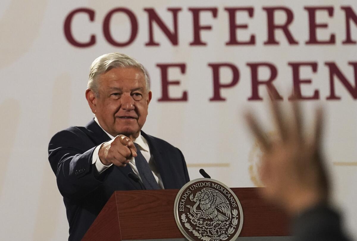 Mexican President Andrés Manuel López Obrador