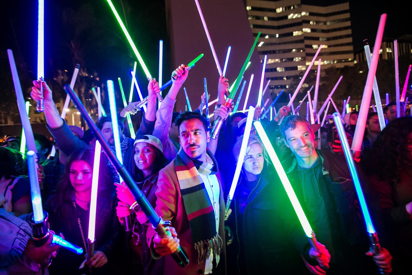 Lightsaber battle